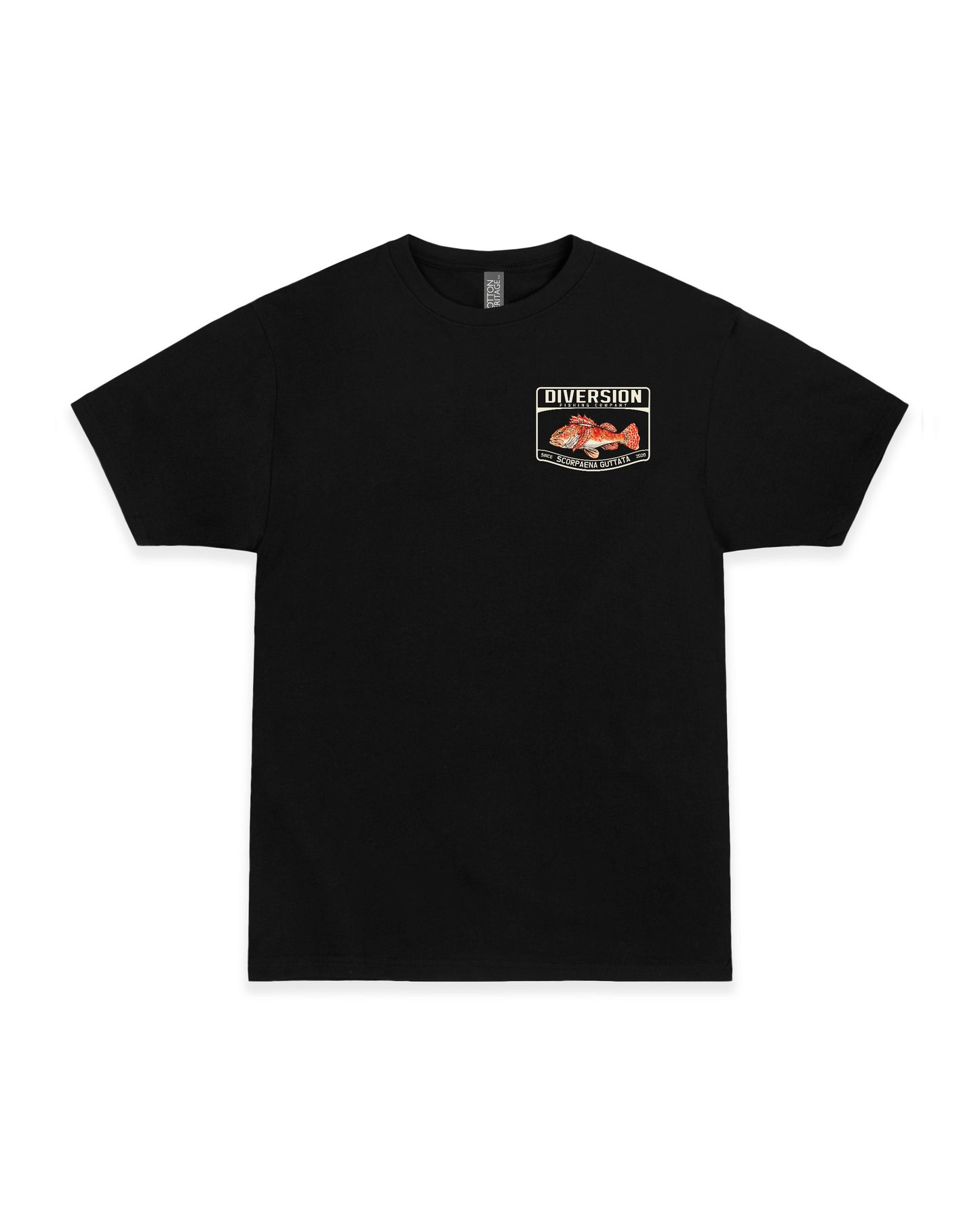 Sculpin Black Tee