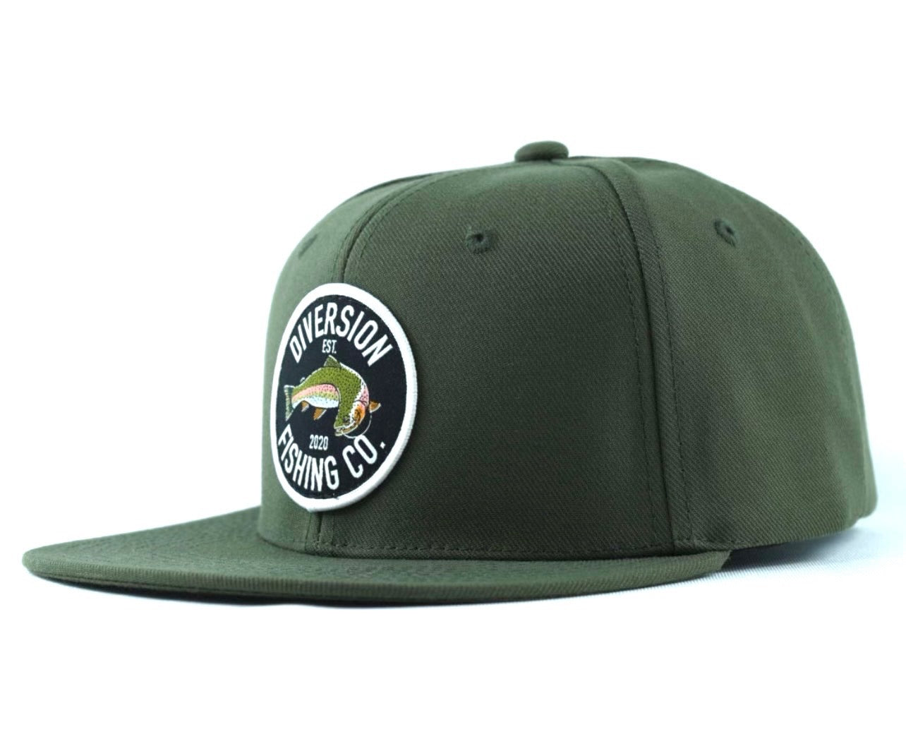 RAINBOW TROUT HAT-OLIVE