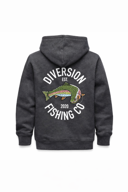 Youth Rainbow Trout Hoodie (Pre-order)