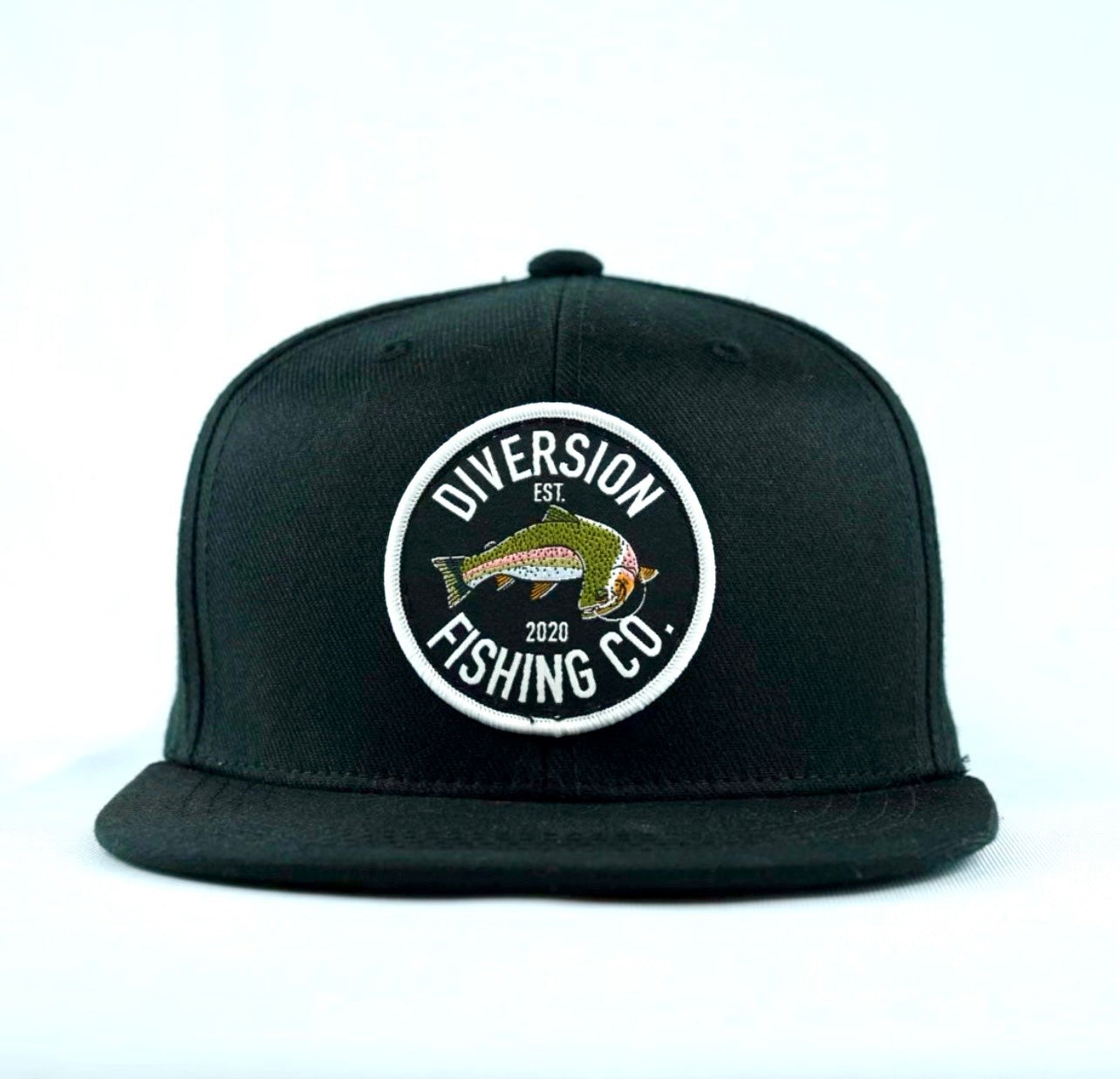 RAINBOW TROUT SNAPBACK-Black