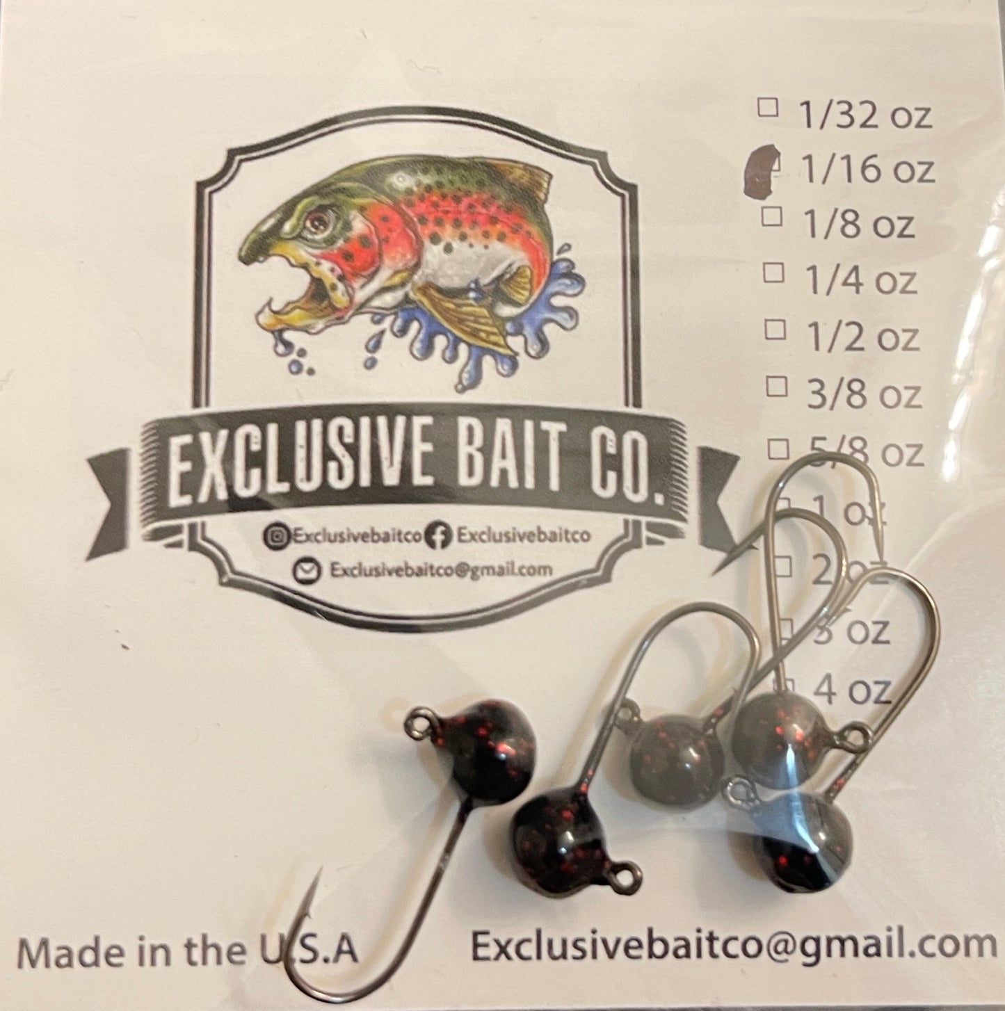 Ball Head Jig Heads