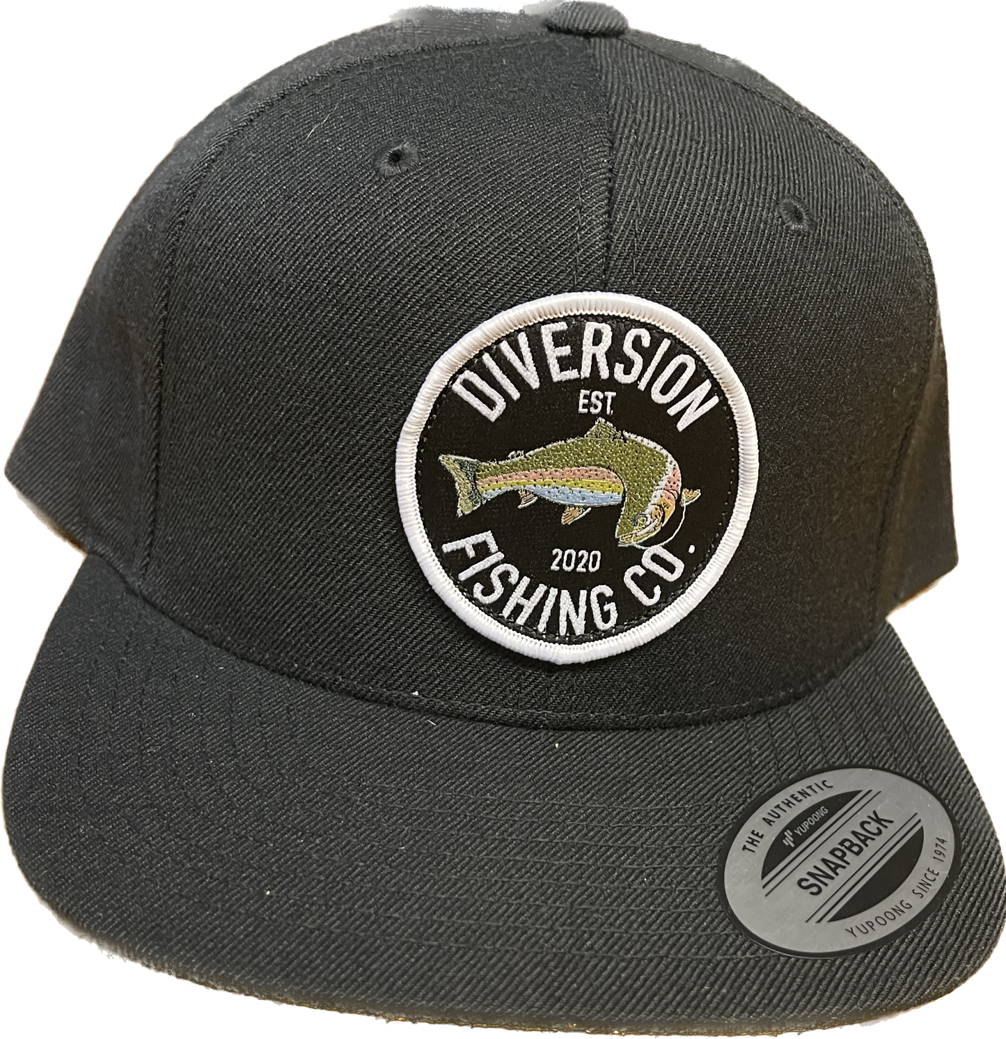 RAINBOW TROUT SNAPBACK-Black