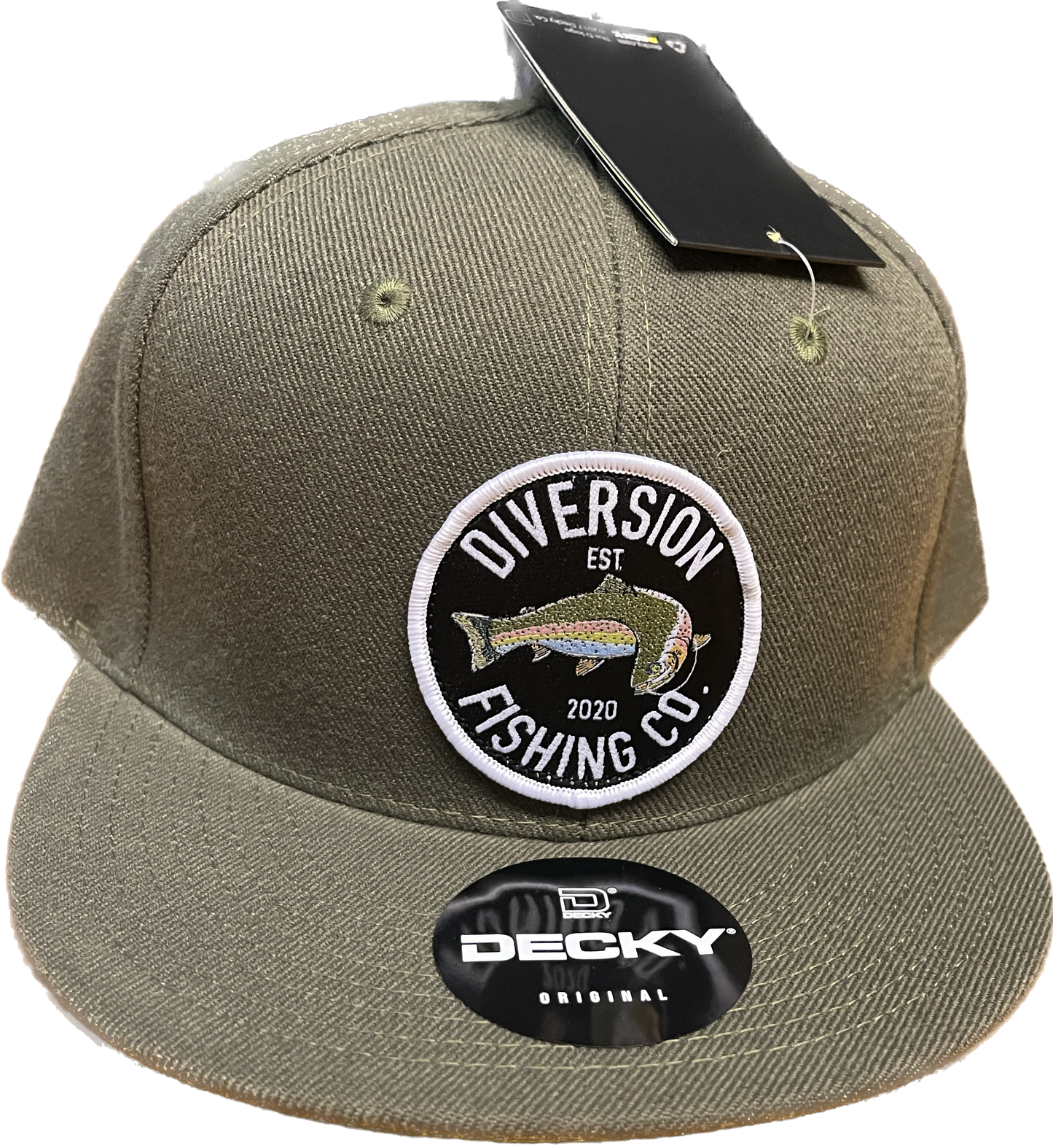 RAINBOW TROUT HAT-OLIVE