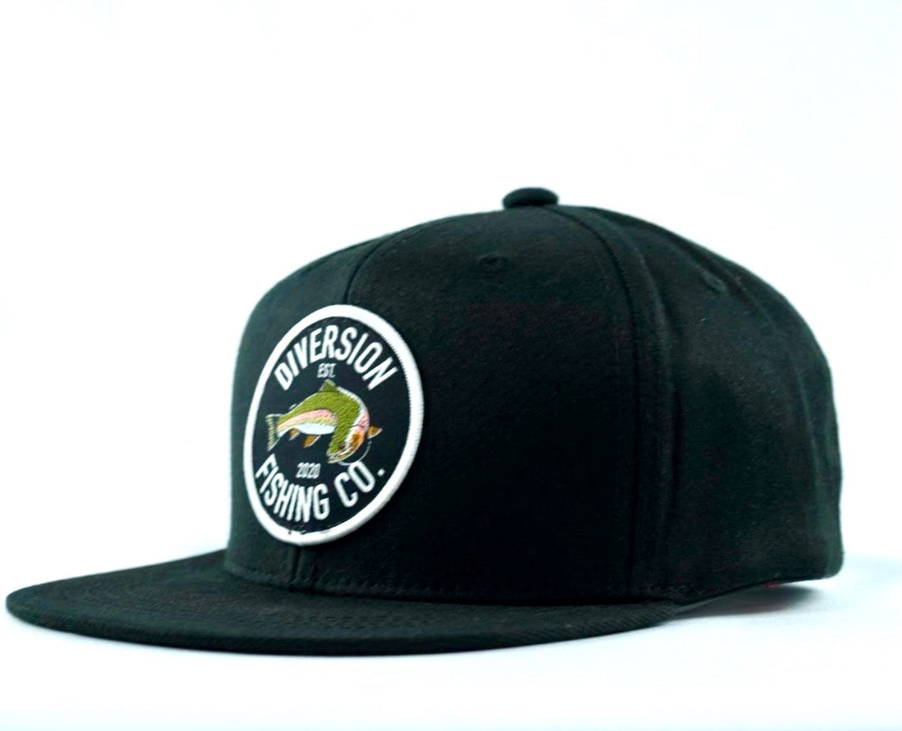 RAINBOW TROUT SNAPBACK-Black