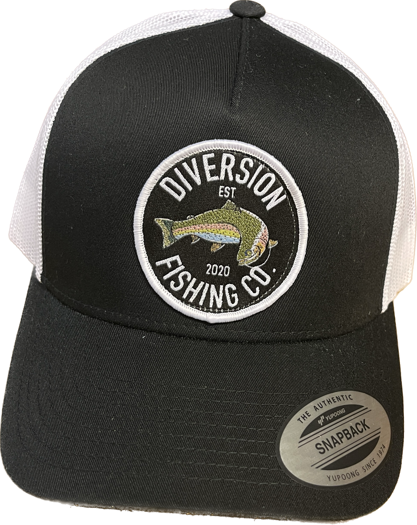 RAINBOW TROUT TRUCKER-BLACK/WHITE