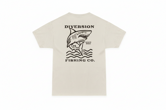 Youth White Shark Tee