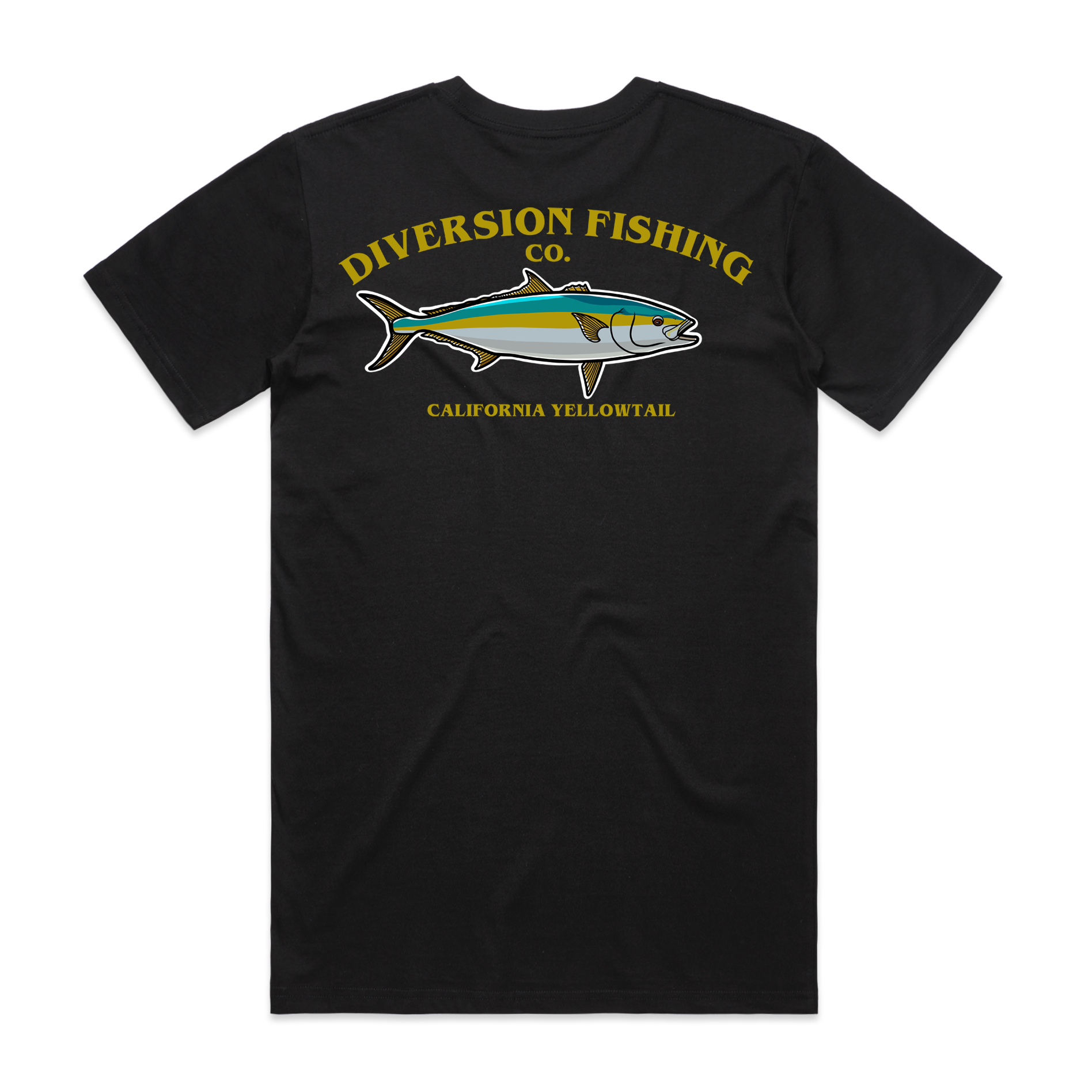 CALIFORNIA YELLOWTAIL TEE – Diversion Fishing Co.